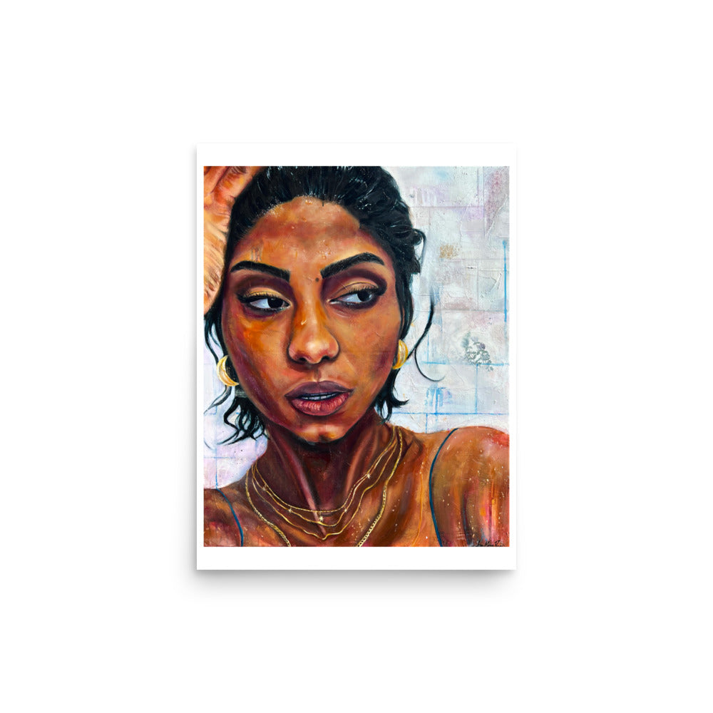 “Dripping in Gold” Print