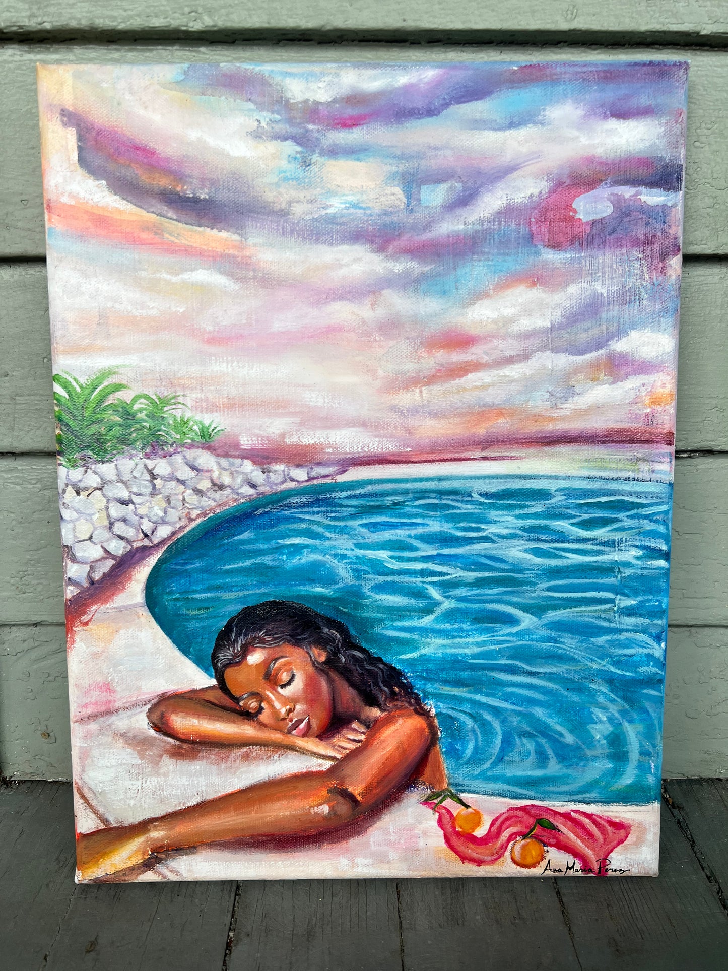 Poolside