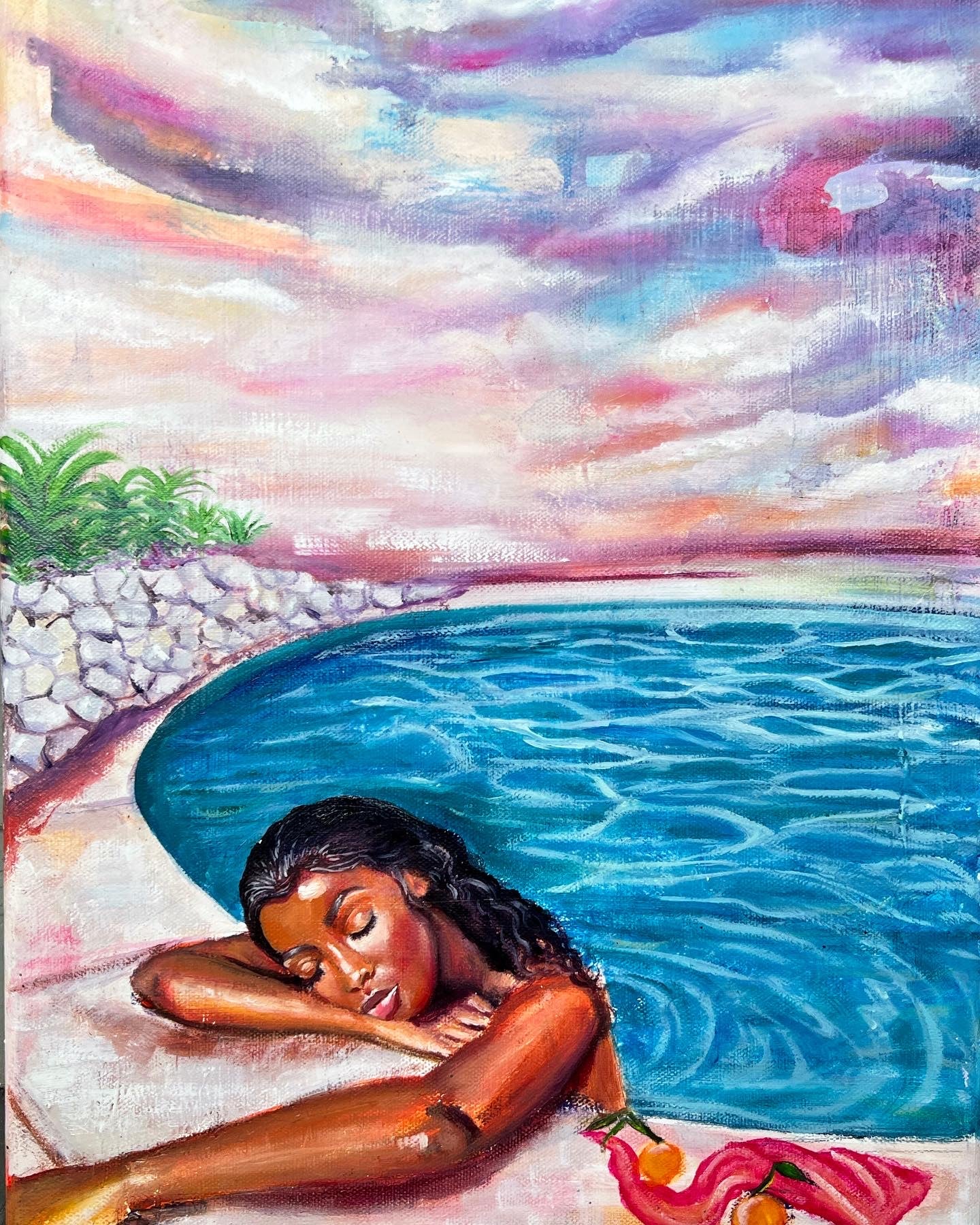 Poolside