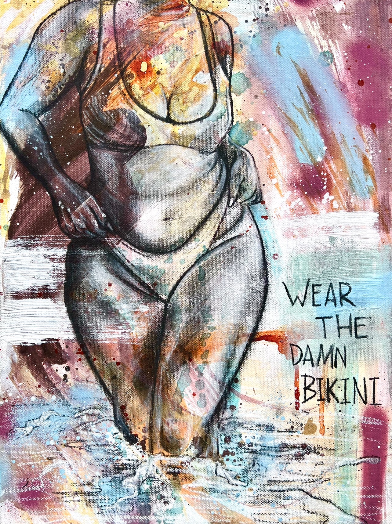 “Wear the Damn Bikini” Original