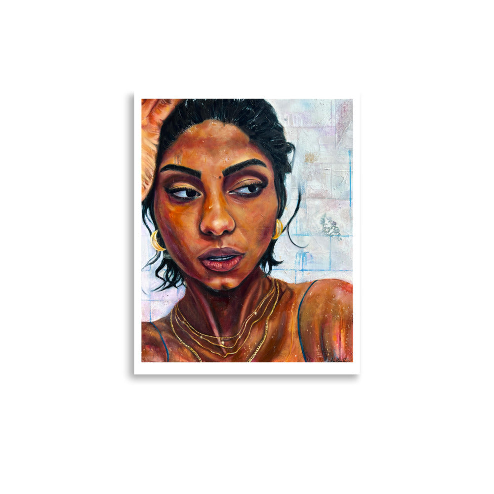 “Dripping in Gold” Print