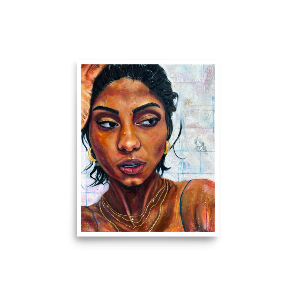“Dripping in Gold” Print