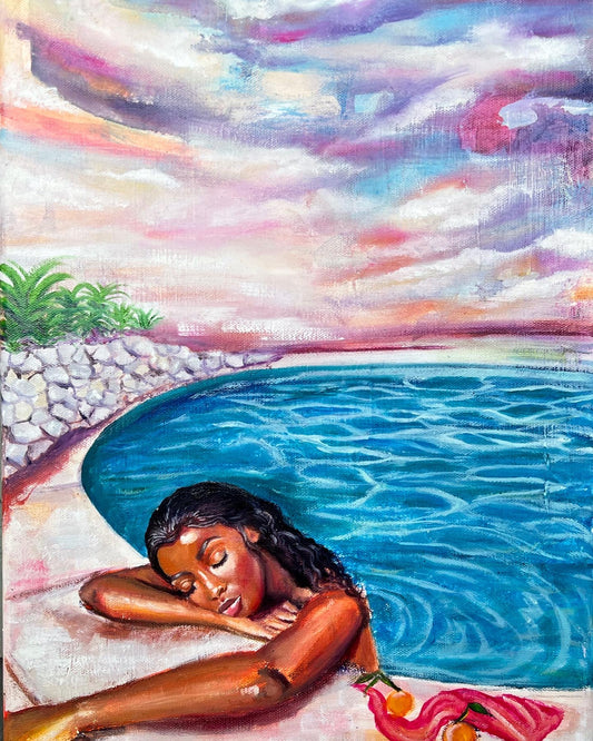 Poolside